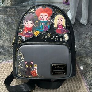 NWT Loungefly Disney Hocus Pocus Chibi Mini Backpack